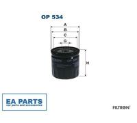 Oil Filter for CASE IH CHERY CHRYSLER FILTRON OP 534