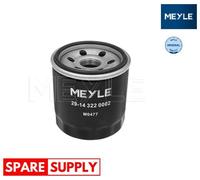 OIL FILTER FOR CHEVROLET AVEO BEAT MATIZ MEYLE 29-14 322 0002 NEW