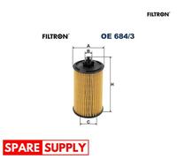 OIL FILTER FOR CHEVROLET AVEO CRUZE ORLANDO TRACKER, TRAX FILTRON OE 684/3