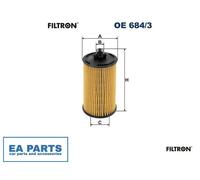 Oil Filter for CHEVROLET AVEO CRUZE ORLANDO TRACKER TRAX FILTRON OE 684/3
