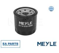 Oil Filter for CHEVROLET AVEO / GENTRA Saloon MATIZ SPARK MEYLE 33-14 016 0000
