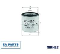 Oil Filter for CHEVROLET DAEWOO FORD MAHLE OC 405/3