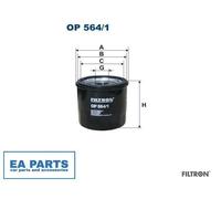 Oil Filter for CHEVROLET DAEWOO, GM KOREA RAVON FILTRON OP 564/1