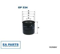 Oil Filter for CHRYSLER CARAVAN CIRRUS DAYTONA Coupe ES FILTRON OP 534