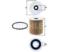 OIL FILTER FOR CHRYSLER FIAT JEEP MAHLE OX 175D