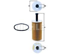 OIL FILTER FOR CITROËN AIRCROSS I C3 AIRCROSS BERLINGO MAHLE OX 193D