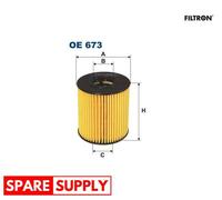 OIL FILTER FOR CITROËN BERLINGO BERLINGO MULTISPACE C-CROSSER FILTRON OE 673