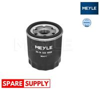 OIL FILTER FOR CITROËN C1 C1 II MEYLE 30-14 322 0000