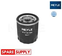 OIL FILTER FOR CITROËN C1 MEYLE 30-14 322 0000 NEW