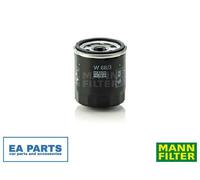 MANN-FILTER W 68/3 Oil Filter - for Cars + Transporters