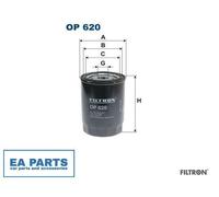 Oil Filter for CITROËN KIOTI FILTRON OP 620