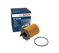 Bosch 1457429238 Oil-Filter Element | Separates Soot and Metal Particles from Engine Oil - Provides Reliable Engine Lubrication