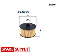 OIL FILTER FOR DACIA MERCEDES-BENZ MITSUBISHI FILTRON OE 666/3