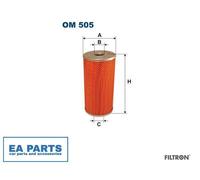 Oil Filter for DAF MAN FILTRON OM 505