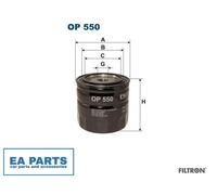 Oil Filter for FENDT GAZ GLAS FILTRON OP 550