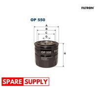 OIL FILTER FOR FENDT GAZ GLAS FILTRON OP 550