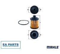 Oil Filter for FIAT 500 ALBEA BRAVO DOBLO MAHLE OX 418D