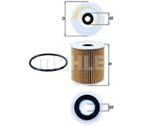 OIL FILTER FOR FIAT 500X ALBEA ARGO BRAVO MAHLE OX 175D