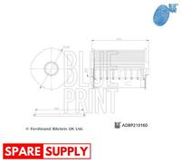 OIL FILTER FOR FIAT DUCATO BLUE PRINT ADBP210160