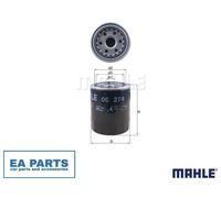 Oil Filter for FIAT FULLBACK Pickup MAHLE OC 274
