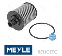 Meyle Oil Filter, Filter Insert with seal 614 322 0007