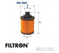 Oil Filter for Fiat Opel Vauxhall Suzuki Lancia Ford Alfa Romeo Peugeot:PUNTO