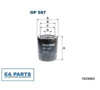 Oil Filter for FORD ASIA & OCEANIA HYUNDAI KIA FILTRON OP 587