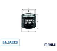 Oil Filter for FORD B-MAX C-MAX COUGAR COURIER MAHLE OC 1051