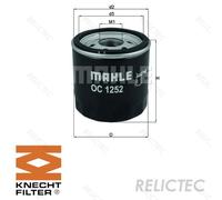 MAHLE OC 1252 Oil Filter