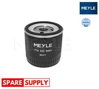 OIL FILTER FOR FORD COURIER BOX BODY/MPV MEYLE 714 322 0003