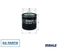 Oil Filter for FORD FIESTA MAHLE OC 1014