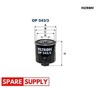 OIL FILTER FOR FORD TRANSIT V363 PLATFORM/CHASSIS TRANSIT V363 FILTRON OP 543/3