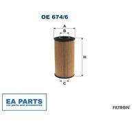 Oil Filter for GENESIS G70 G70 Shooting Brake FILTRON OE 674/6
