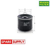 OIL FILTER FOR HOLDEN BARINA MANN-FILTER W 811/81