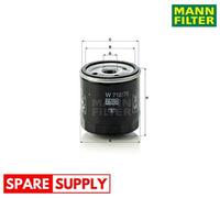 OIL FILTER FOR HOLDEN IRMSCHER LADA LOTUS OPEL ROVER SAAB MANN-FILTER W 712/75