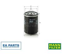 Oil Filter for HYUNDAI AMICA ELITE i20 EON GRAND i10 MANN-FILTER W 610/7 NEW