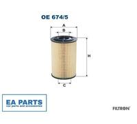 Oil Filter for HYUNDAI KIA FILTRON OE 674/5