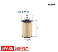 OIL FILTER FOR HYUNDAI KIA FILTRON OE 674/5