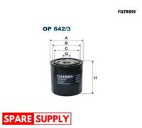 OIL FILTER FOR INFINITI EX FX M Q70 FILTRON OP 642/3 NEW