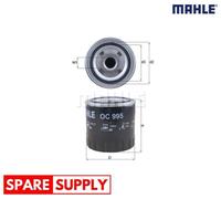 OIL FILTER FOR INFINITI EX FX M Q70 MAHLE OC 995 NEW