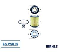 Oil Filter for INFINITI MERCEDES-BENZ MERCEDES-BENZ (BBDC) MAHLE OX 982D