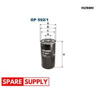 OIL FILTER FOR IVECO 370 EUROCARGO I-III EUROFIRE EUROSTAR FILTRON OP 592/1