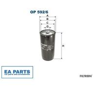 Oil Filter for IVECO CITYCLASS EUROSTAR EUROTECH MH EUROTECH MP FILTRON OP 592/6