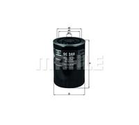 OIL FILTER FOR IVECO DAILY EUROCARGO I-III EUROFIRE M MAHLE OC 248