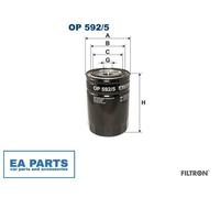 Oil Filter for IVECO DAILY FILTRON OP 592/5
