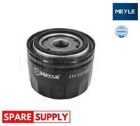OIL FILTER FOR IVECO DAILY IV BUS DAILY IV PLATFORM/CHASSIS MEYLE 214 322 0007