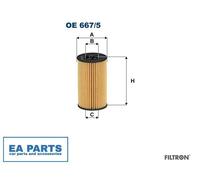 Oil Filter for JAGUAR LAND ROVER FILTRON OE 667/5