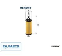 Oil Filter for JEEP CHEROKEE GRAND CHEROKEE WRANGLER FILTRON OE 689/4