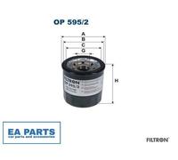 Oil Filter for KIA CEED EUROSTAR MORNING PICANTO Runner FILTRON OP 595/2
