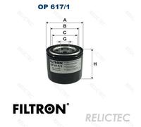 FILTRON OP 617/1 Oil filter